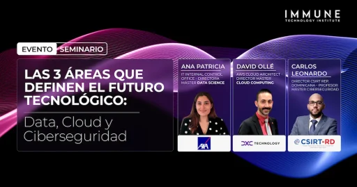 Las 3 áreas que definen el futuro tecnológico: Data, Cloud y Ciberseguridad