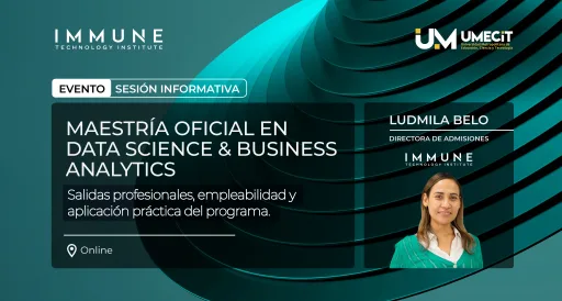 Maestría Oficial en Data Science & Business Analytics, en colaboración con UMECIT