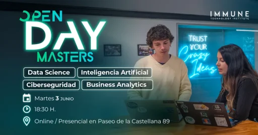 Jornada de puertas abiertas para programas en Data Science & IA y Ciberseguridad